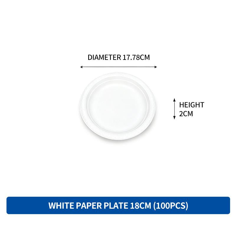[SG-Packing] Disposable Cutlery & Tableware Set | Plates Cups Bowls Spoons Forks Chopsticks Straw Stirrer | Party Picnic Catering Supplies