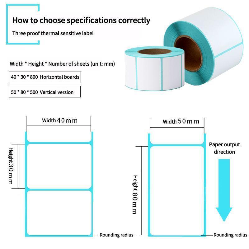 [SG-Packing] High quality thermal printer labels